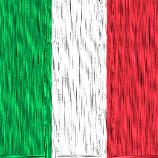 Drapeau de l'Italie'