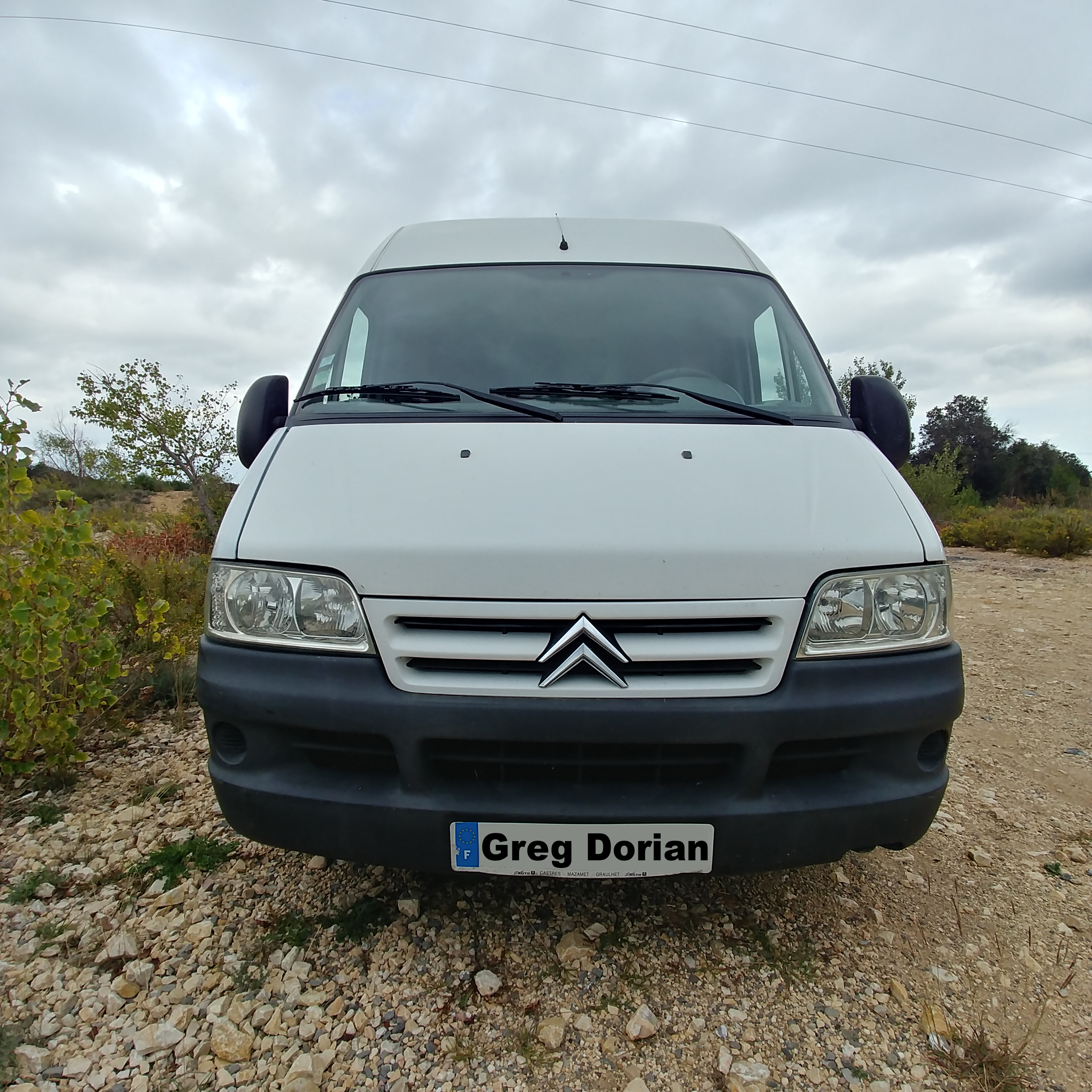 Citroen jumper blanc